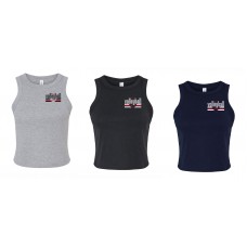 PHS Girls Volleyball Women's Micro Rib Racer Tank